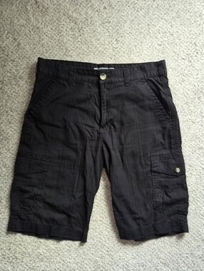 Method 33 Men's Black Cargo Shorts - Perfect Summer BBQ Wear